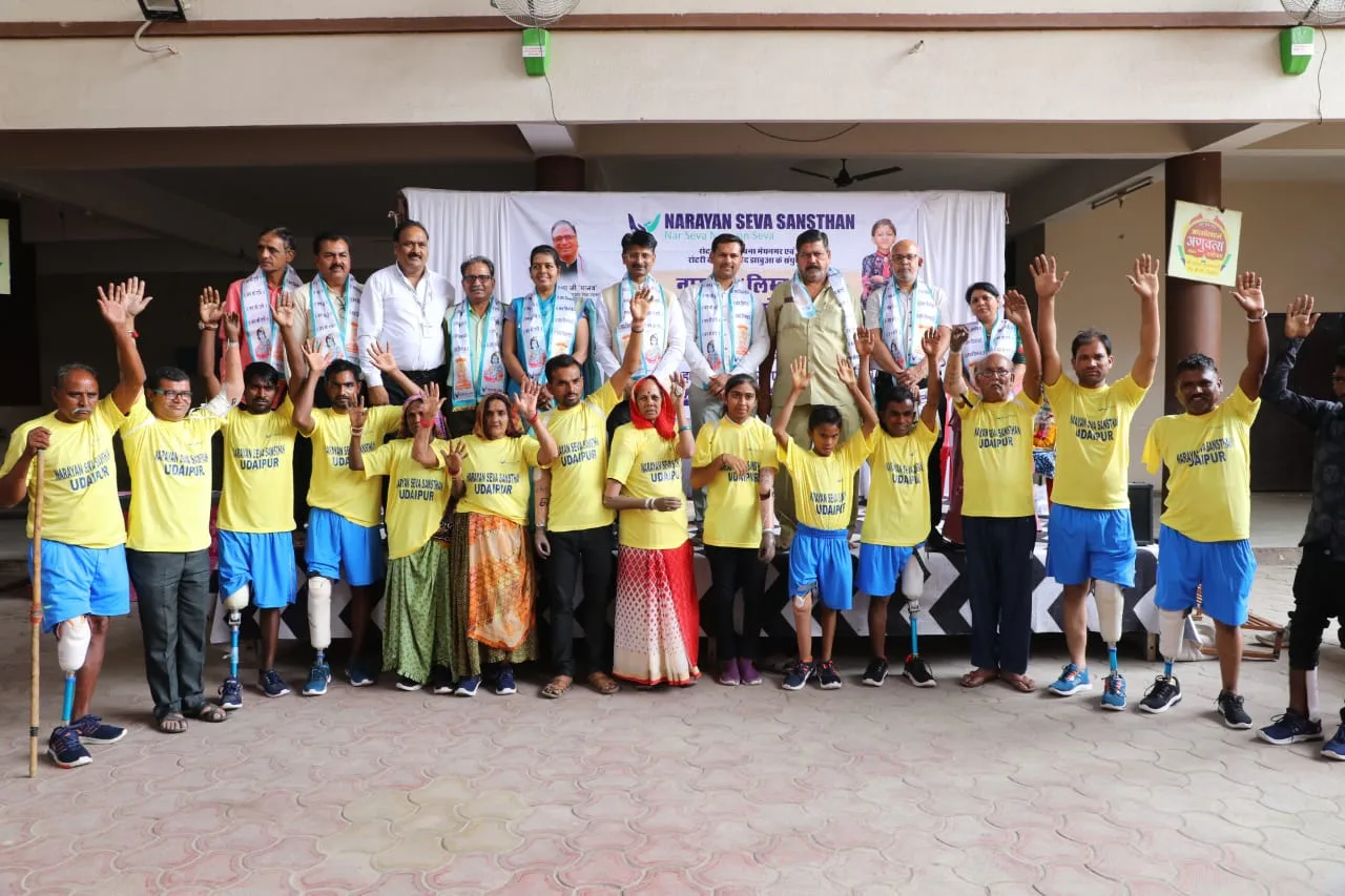 मेघनगर नारायण सेवा संस्थान उदयपुर एवं रोटरी क्लब अपना ने आयोजित किया नि:शुल्क शिविर | New India Times