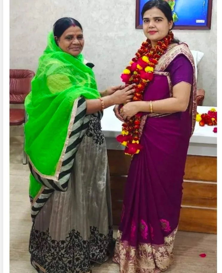 भूमिका सोनी को चुना गया महिला मोर्चा का जिलाध्यक्ष | New India Times