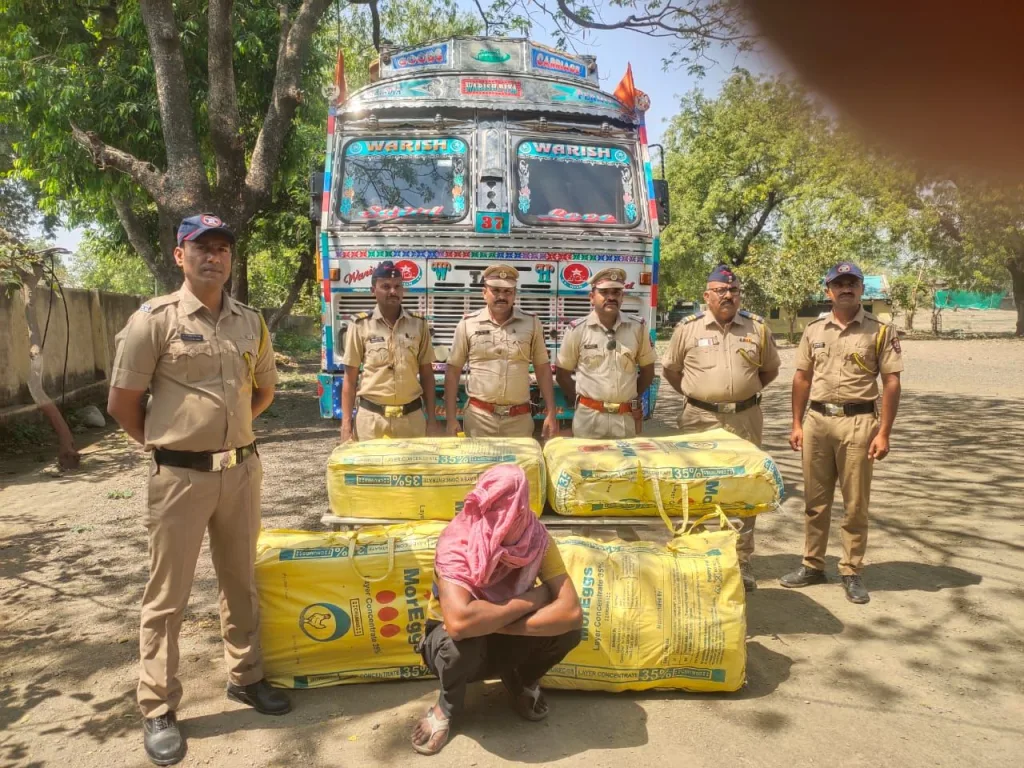 कोलकाता निवासी आरोपी के पास से 28 लाख से अधिक का गांजा बरामद | New India Times