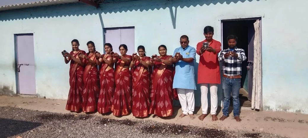 मेघनगर सरस्वती शिशु मंदिर में मनाया गया नववर्ष | New India Times