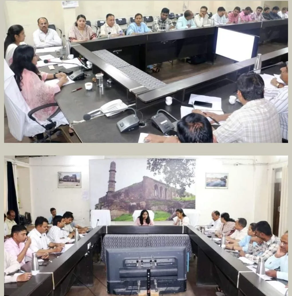 बुरहानपुर कलेक्टर एवं जिला निर्वाचन अधिकारी ने लोकसभा निर्वाचन 2024 की समीक्षा कर संबंधित नोडल अधिकारियों और सहायक नोडल अधिकारियों को दिए निर्देश | New India Times