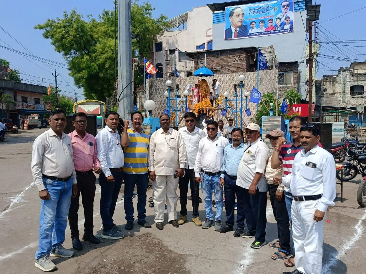 कर्मचारी संयुक्त मोर्चा ने भारतरत्न बाबा साहेब अंबेडकर की मनाई जयंती | New India Times