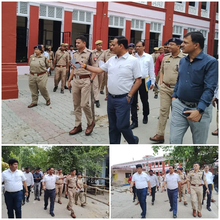 जिला निर्वाचन अधिकारी ने किया नामांकन स्थल का निरीक्षण | New India Times