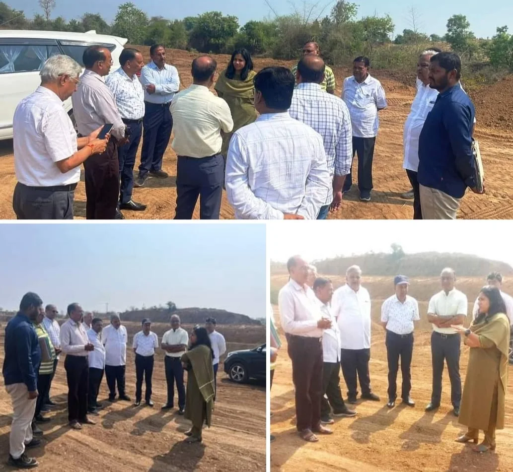 कलेक्टर ने सुखपुरी में निर्माण अधीन टेक्सटाइल कलस्टर के निर्माण का लिया जायज़ा | New India Times