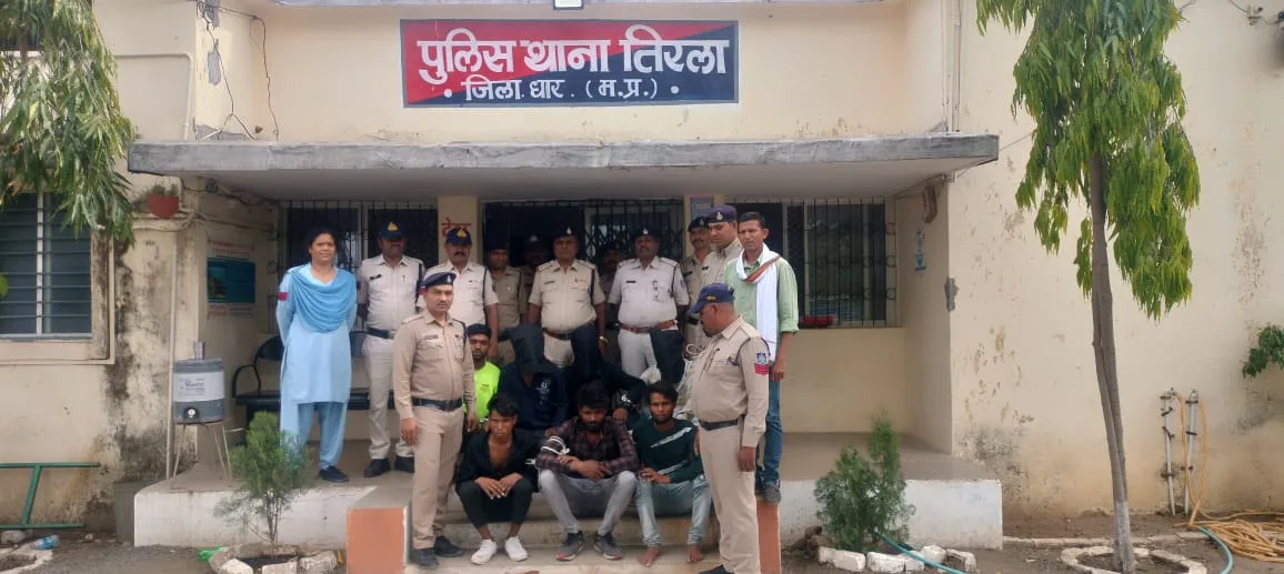 डकैती की योजना बनाते हुए 07 सशस्त्र बदमाशों को&nbsp; पुलिस ने किया गिरफ्तार | New India Times