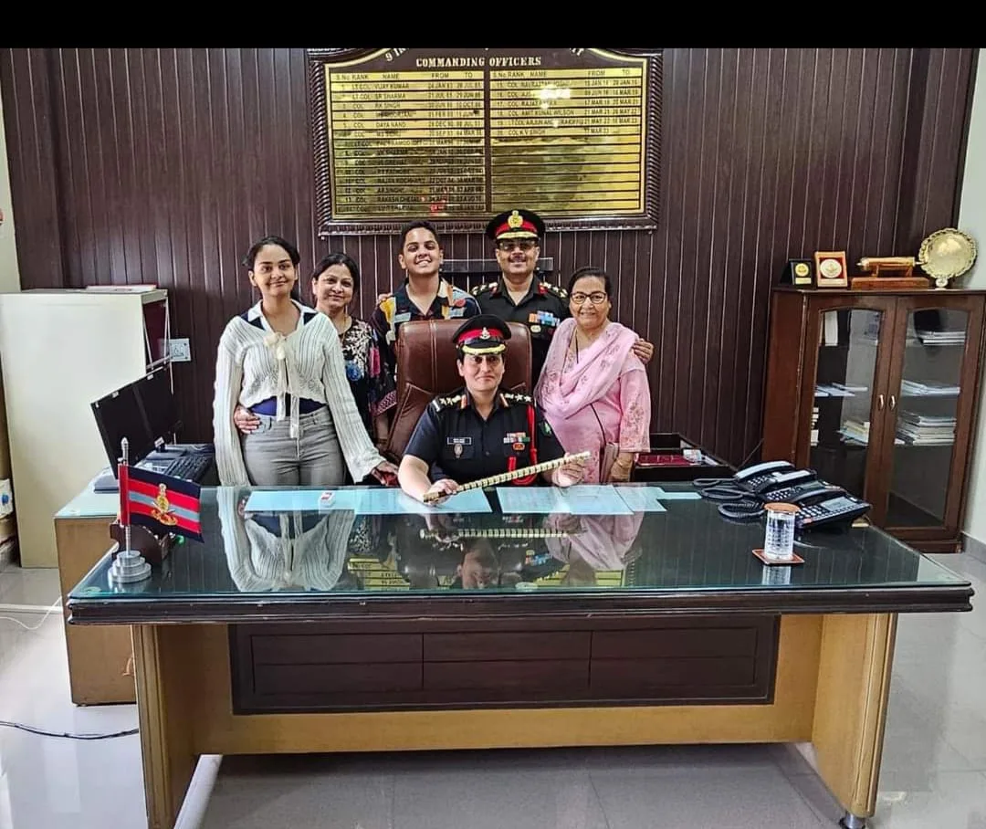 कायमखानी बिरादरी के सुनहरे इतिहास में एक अध्याय ओर जुड़ा, कर्नल इशरत ने आर्मी यूनिट की कमांड सम्भाल कर रचा इतिहास | New India Times