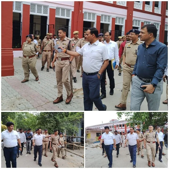 जिला निर्वाचन अधिकारी ने किया नामांकन स्थल का निरीक्षण | New India Times