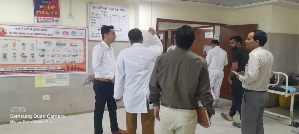 स्टेट सर्विलांस ऑफिसर को जिला पुरुष अस्पताल की व्यवस्थाएं मिली आल इज़ वेल | New India Times