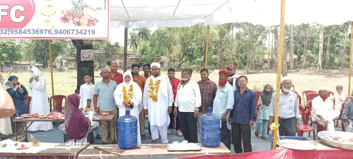 हज पर जाने वाले हाजियों का किया गया इस्तकबाल, सभी ने की दुवाओं की गुज़ारिश&nbsp; | New India Times