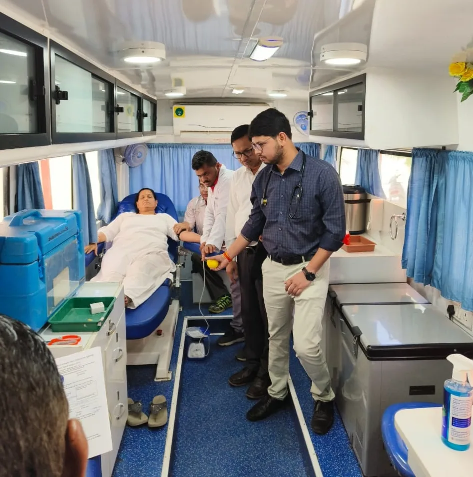 ज़िला न्यायालय परिसर में आयोजित हुआ रक्तदान शिविर | New India Times