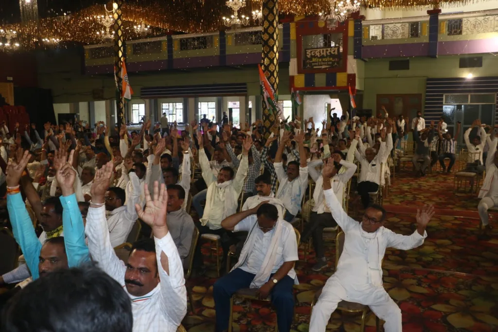 कांग्रेस का वैभव फिर लौटेगा, जिसमें कलेजा हो संघर्ष का वह कांग्रेस के साथ रहे, जिसको अपने धंधे के भविष्य की चिंता हो वह भाजपा में जाए: जीतू पटवारी | New India Times