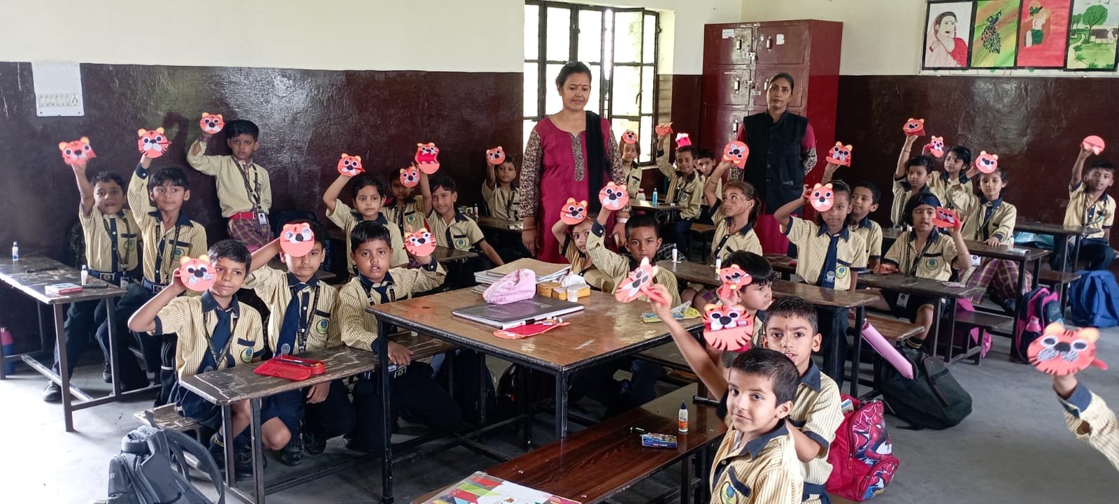 गेटवे स्कूल में अंतर्राष्ट्रीय बाघ दिवस पर हुई मास्क मेकिंग प्रतियोगिता 1 गेटवे स्कूल में अंतर्राष्ट्रीय बाघ दिवस पर हुई मास्क मेकिंग प्रतियोगिता | New India Times