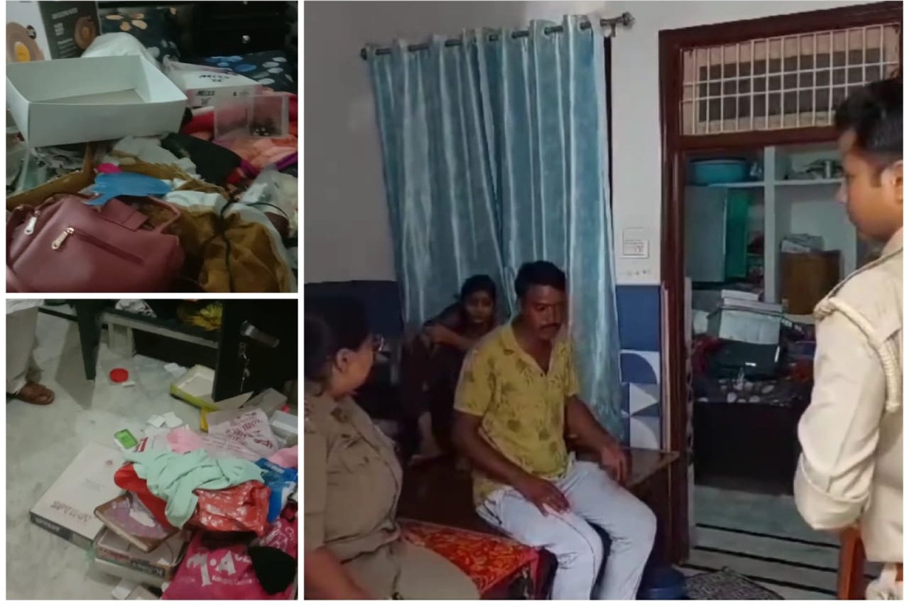 लाखों की लूट: बदमाशों ने 7 वर्ष के बेटे पर ताना तमंचा तो पिता ने दे दी आलमारी की चाभी | New India Times