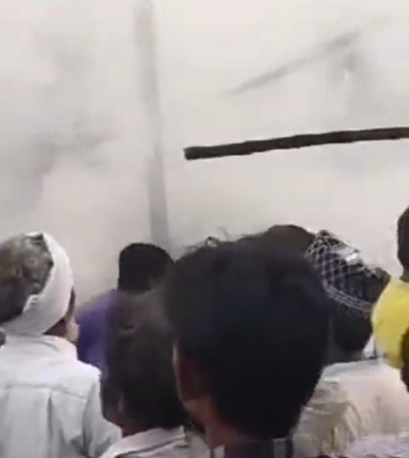 गैस सिलेंडर फटने से दुकान में लगी भीषण आग | New India Times