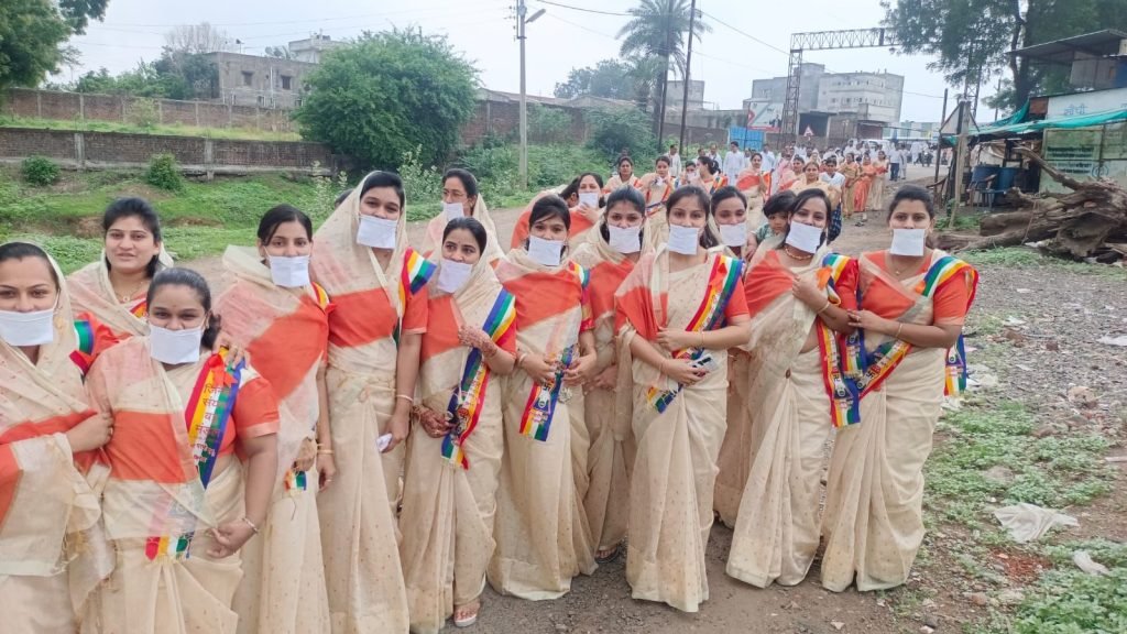 जयकारों से गुंजायमान करते हुए अणुवत्स श्री संयतमुनिजी ठाणा 4 का थांदला में चातुर्मासार्थ हुआ भव्य मंगल प्रवेश | New India Times