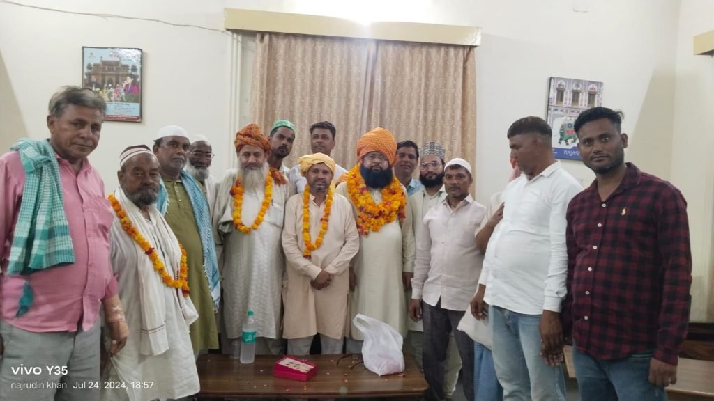 शहर काजी के नेतृत्व में जश्ने ईद मिलादुन्नबी के प्रोग्राम का खुर्शीद कुरैशी को किया गया सदर नियुक्त | New India Times