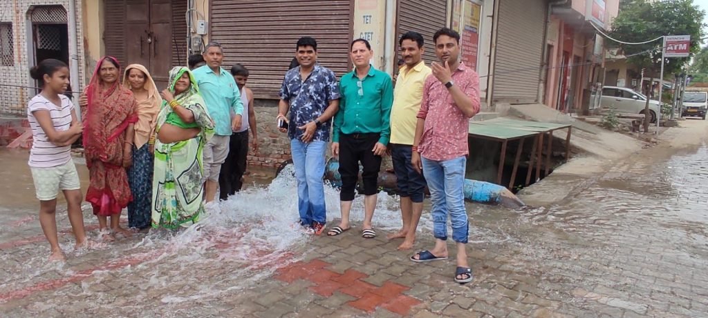 टंकी हादसे के बाद कृष्ण विहार को मिलने लगा गंगाजल | New India Times