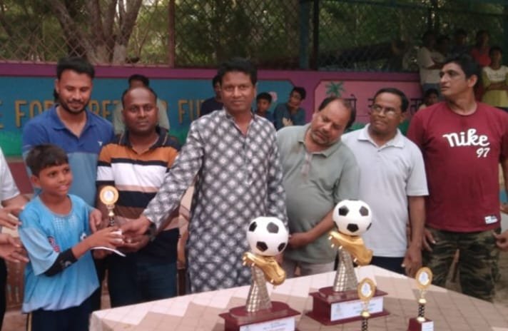 शक्ति क्लब मेघनगर द्वारा अंडर 15 फूटबाल प्रतियोगिता का हुआ समापन | New India Times