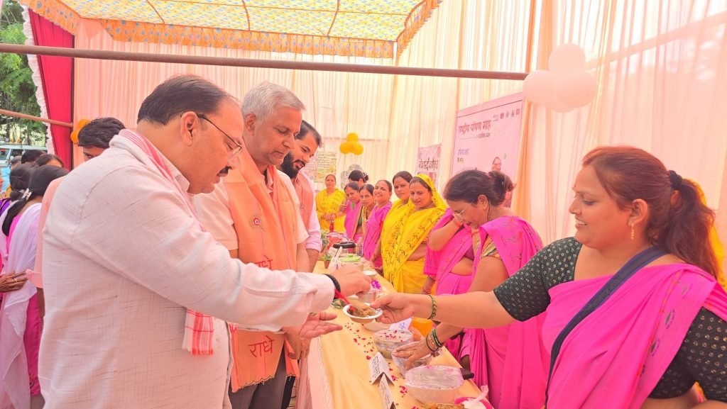 बाल अधिकार संरक्षण आयोग अध्यक्ष डा0 देवेन्द्र शर्मा एवं जिलाधिकारी शैलेंद्र कुमार सिंह ने 7वां राष्ट्रीय पोषण माह का किया शुभारंभ | New India Times