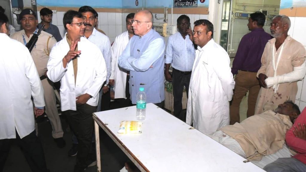 राष्ट्रीय मानव अधिकार आयोग के स्पेशल रिपोर्टर श्री शर्मा ने किया ट्रॉमा सेंटर, माधव डिस्पेंसरी व कमलाराजा अस्पताल का निरीक्षण 2 राष्ट्रीय मानव अधिकार आयोग के स्पेशल रिपोर्टर श्री शर्मा ने किया ट्रॉमा सेंटर, माधव डिस्पेंसरी व कमलाराजा अस्पताल का निरीक्षण | New India Times