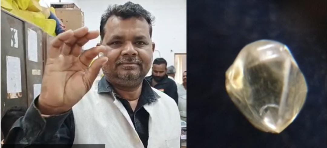 पन्ना में बदली किसान की किस्मत, खेत में मिला 7 कैरेट 44 सेंट का हीरा, 20 लाख रुपए अनुमानित कीमत | New India Times