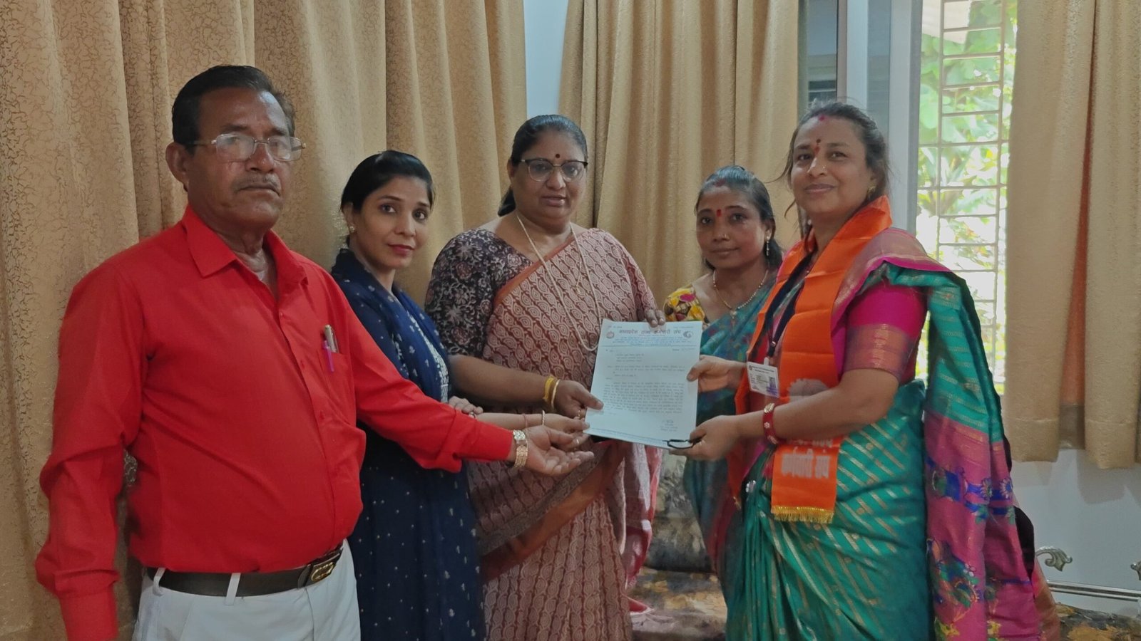 महिला बाल विकास मंत्री महोदया सुश्री निर्मला भूरिया जी को किया गया ज्ञापन भेंट | New India Times