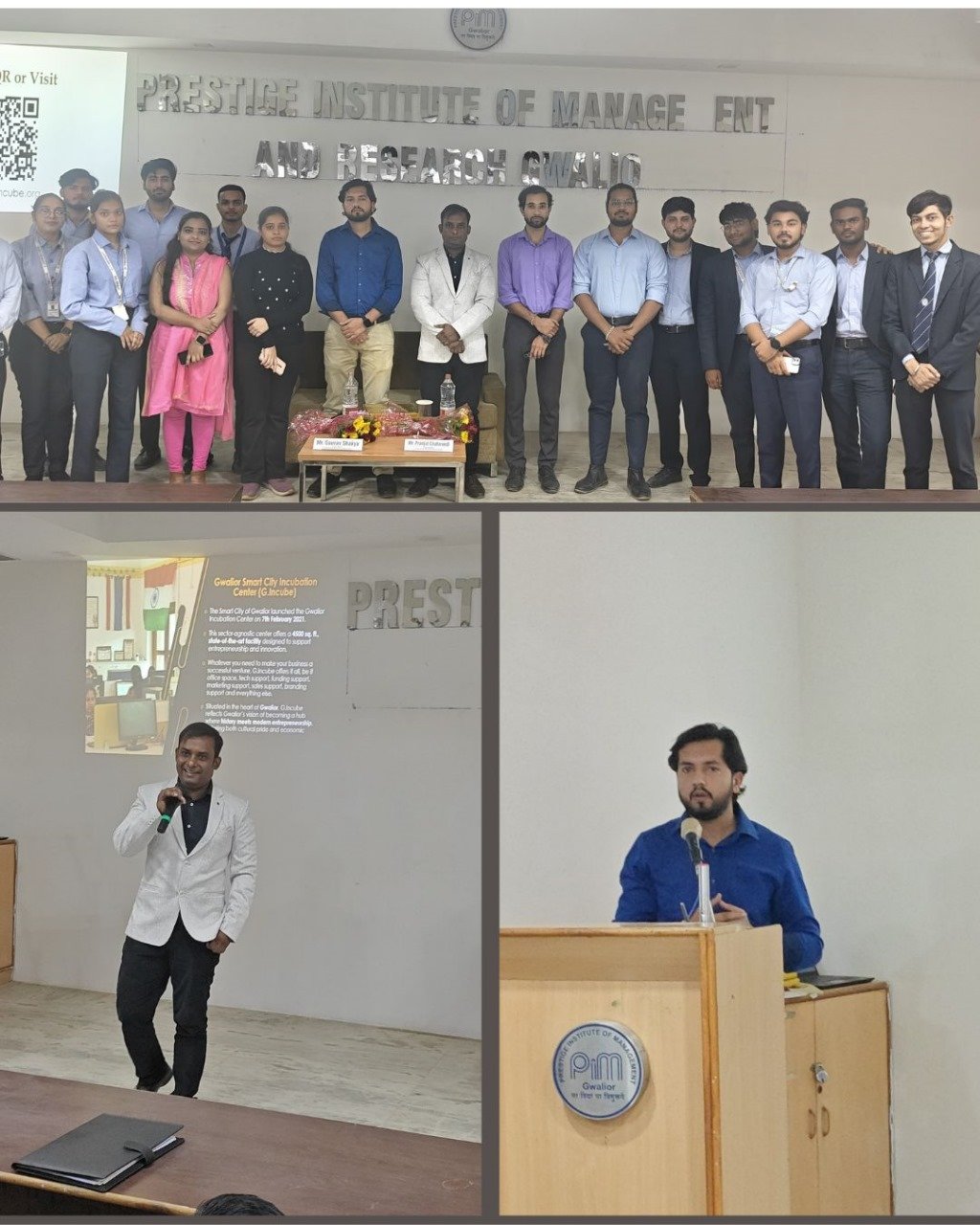 प्रेस्टीज इंस्टीट्यूट आफ मैनेजमेंट एण्ड रिसर्च, ग्वालियर में ‘‘स्टार्टअप क्लब पर बूट कैंप’’ का किया गया आयोजन | New India Times