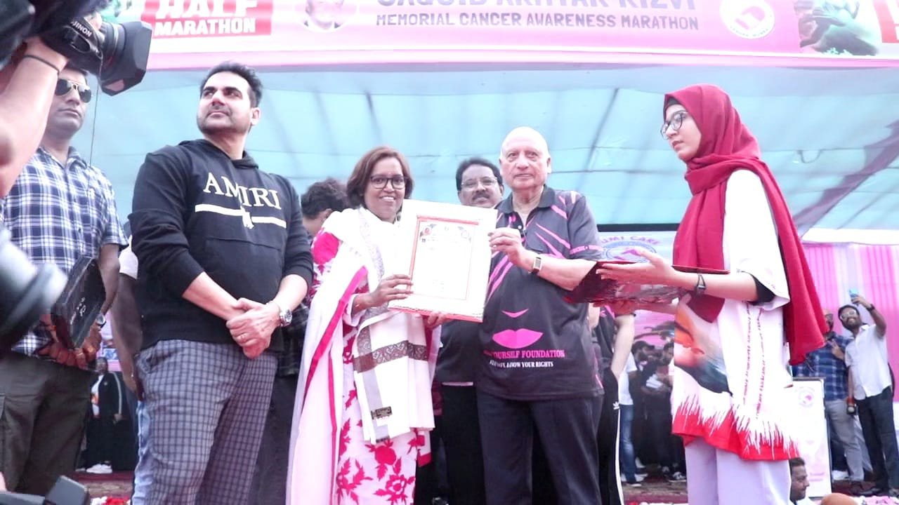 छठी साकिब रिज़वी मेमोरियल कैंसर जागरूकता मैराथन सफलतापूर्वक संपन्न | New India Times