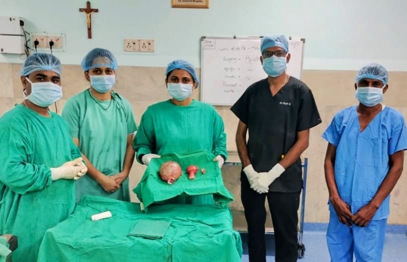 जीवन ज्योति हॉस्पिटल में महिला का हुआ सफल ऑपरेशन, पेट से निकाली गई 1 किलोग्राम की गांठ | New India Times