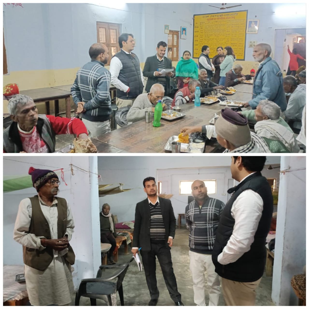 सचिव पीयूष तिवारी ने जनपद न्यायाधीश के निर्देशानुसार वृद्धाश्रम का किया निरीक्षण | New India Times