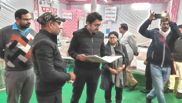 रैन बसेरा का नगर आयुक्त ने किया निरीक्षण | New India Times