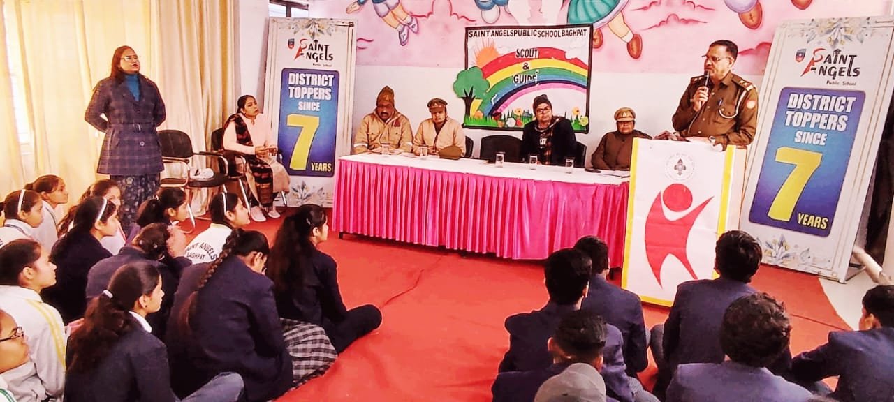 सेंट एंजेल्स में छात्र-छात्राओं को साइबर सुरक्षा के प्रति किया गया जागरूक | New India Times