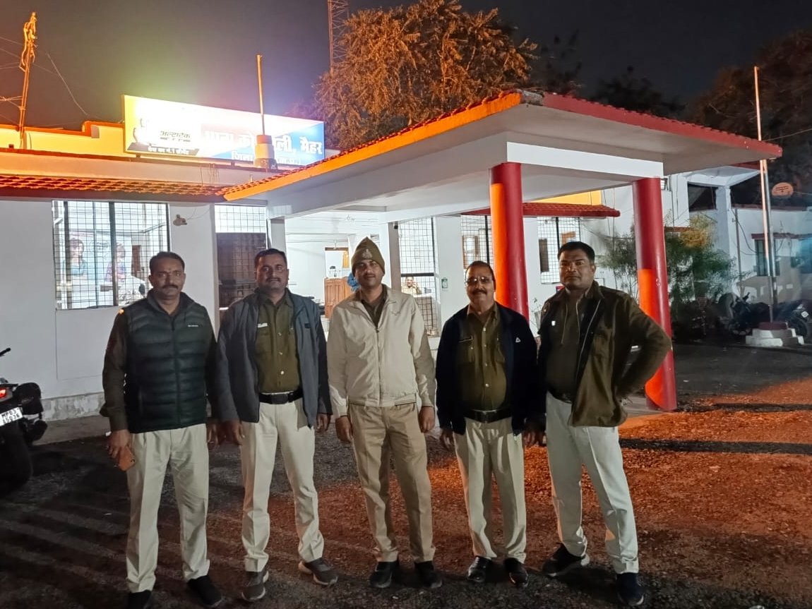 पुलिस द्वारा कांबिंग गस्त के दौरान की गई आरोपियों की धर पकड़ | New India Times