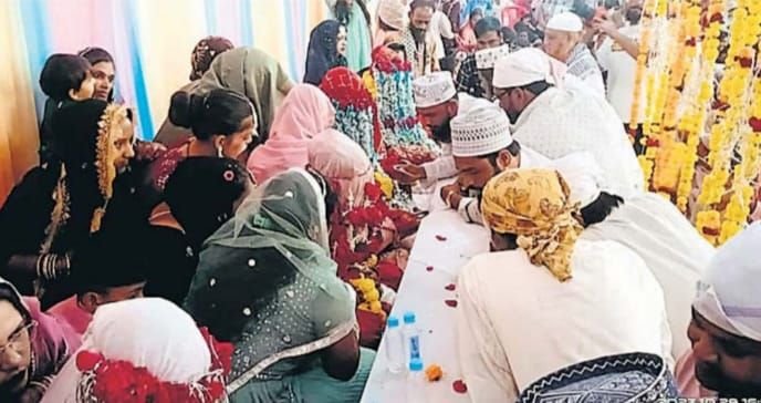 इस्तिमाई शादी प्रोग्राम दिनांक 22 दिसंबर रविवार चिराग फाउंडेशन के तत्वाधान में पैलेस गार्डन झाबुआ में | New India Times