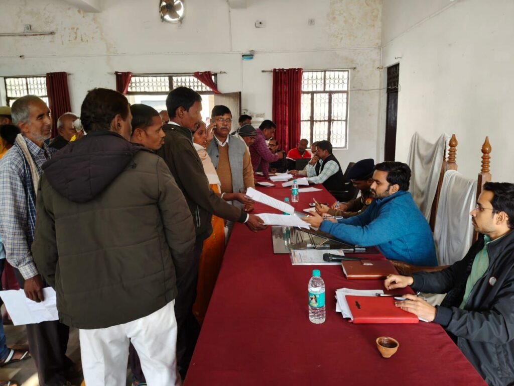 सम्पूर्ण समाधान दिवस पर कुल 38 मामले आए, 4 मामलों का हुआ निस्तारण 2 सम्पूर्ण समाधान दिवस पर कुल 38 मामले आए, 4 मामलों का हुआ निस्तारण | New India Times