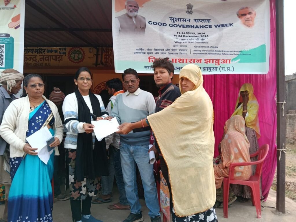 मेघनगर वार्ड नंबर 04 में मुख्यमंत्री जन कल्याण शिविर सम्पन्न | New India Times