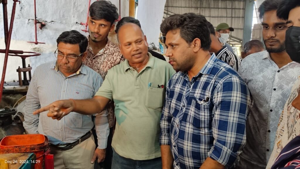 SGJQ कॉलेज के विद्यार्थियों ने नवल सिंह सहकारी शक्कर कारखाने का किया औद्योगिक भ्रमण | New India Times