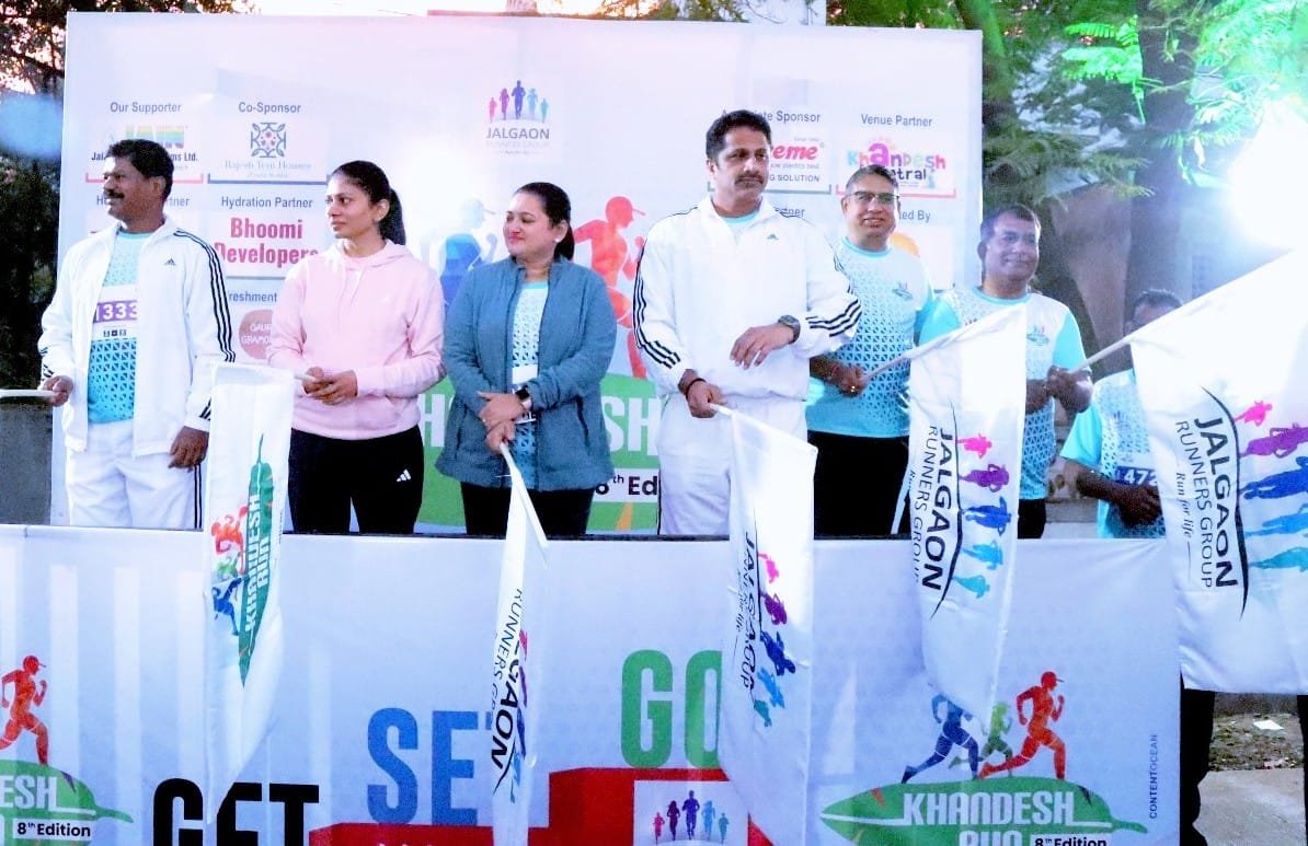 जलगांव में आयोजित मैराथन में प्रतिभागी बनी रक्षा खडसे, कब बनेंगे ब्लॉक में खेल स्टेडियम | New India Times