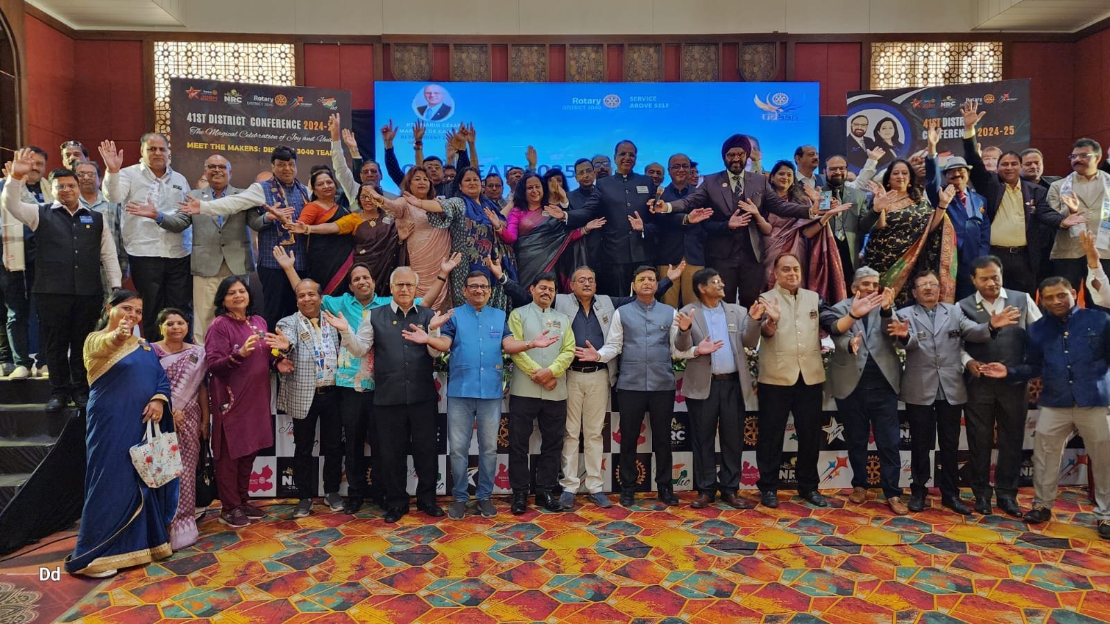 इन्दौर में आयोजित रोटरी मंडल 3040 का 41वां महा अधिवेशन हुआ संपन्न, मेघनगर रोटरी क्लब अपना की टीम भी हुई शामिल 1 इन्दौर में आयोजित रोटरी मंडल 3040 का 41वां महा अधिवेशन हुआ संपन्न, मेघनगर रोटरी क्लब अपना की टीम भी हुई शामिल | New India Times