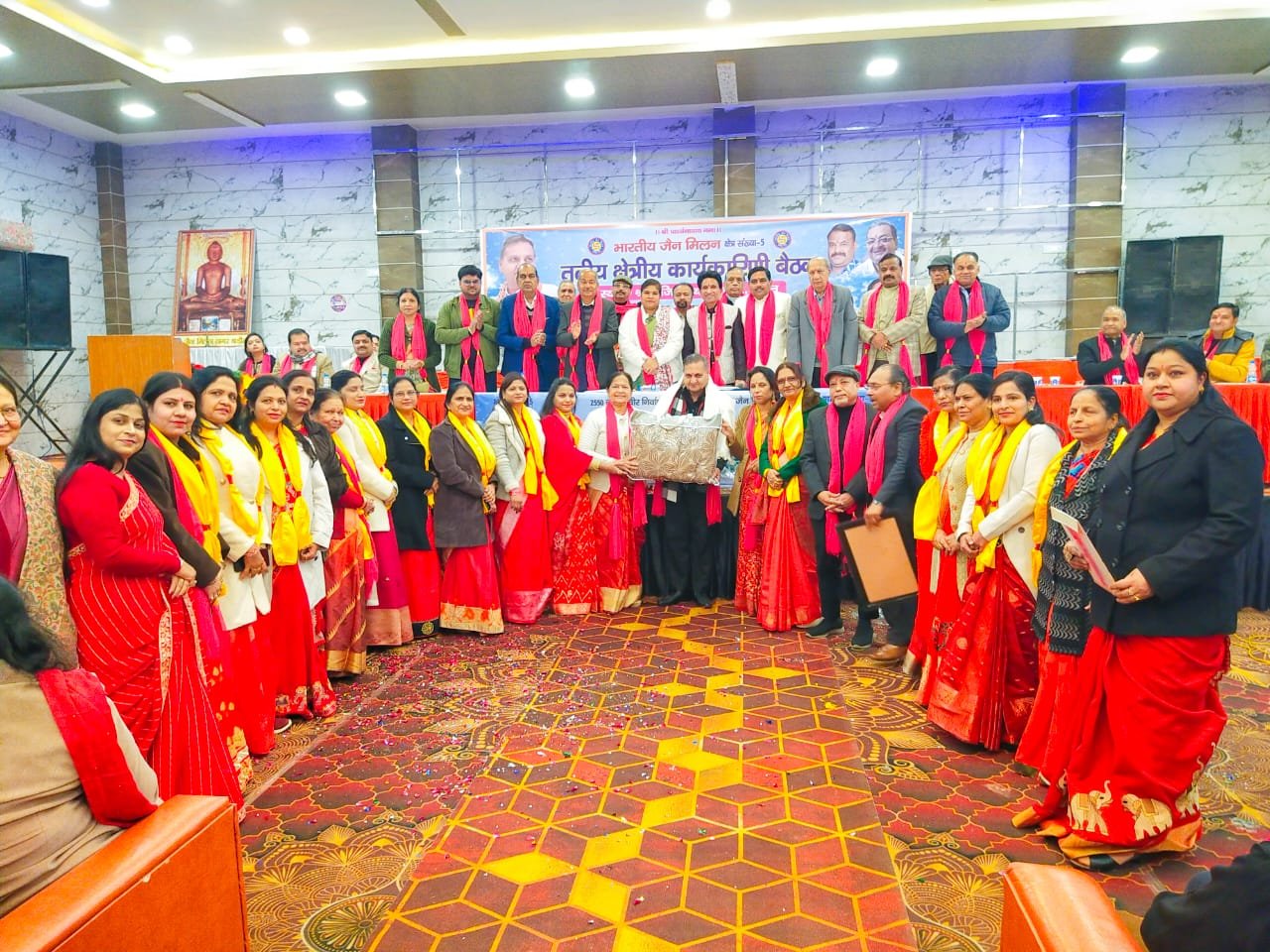 बड़ौत में भारतीय जैन मिलन क्षेत्र संख्या 5 की तृतीय क्षेत्रीय कार्यकारिणी सभा का हुआ भव्य आयोजन | New India Times