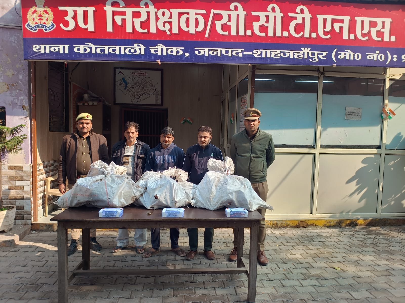 कोतवाली पुलिस ने प्रतिबंध मांझा बरामद कर तीन लोगों को किया गिरफ्तार | New India Times