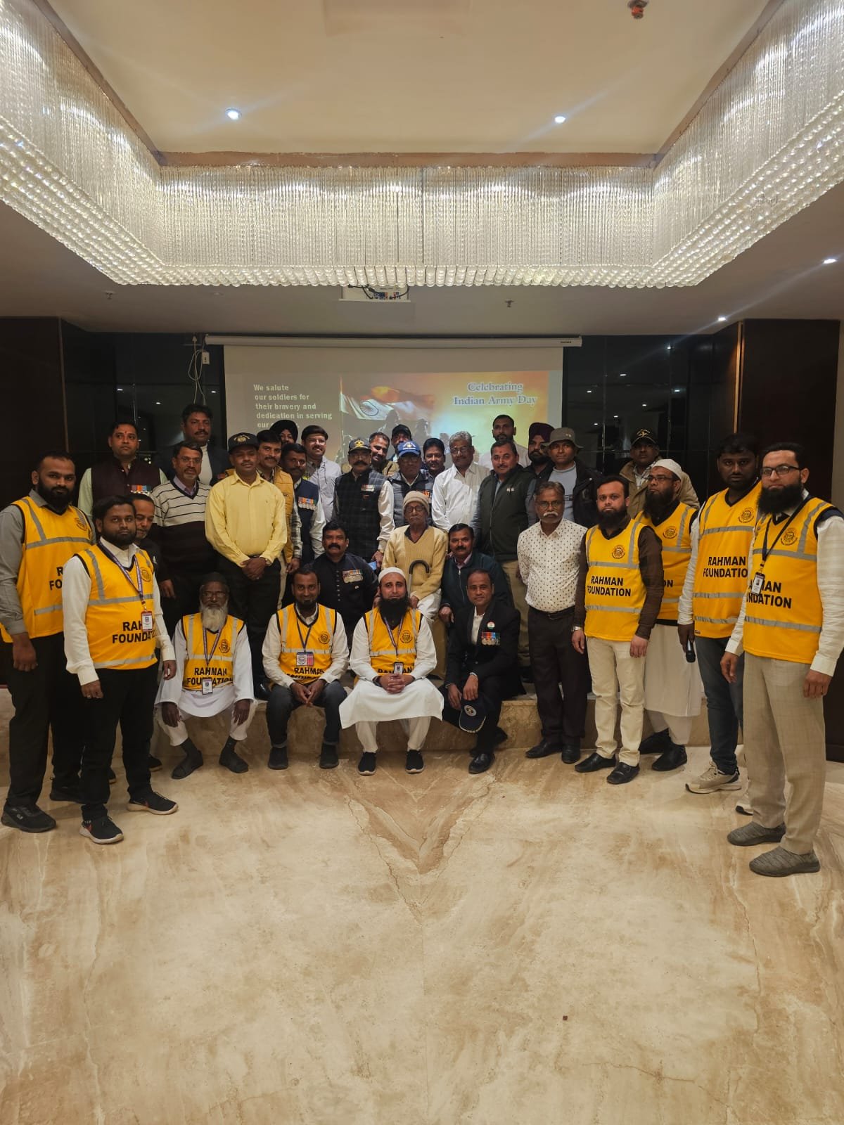 आर्मी डे सेलिब्रेशन मना कर रहमान फाउंडेशन ने ज़िले के पूर्व सैनिकों का किया सम्मान | New India Times