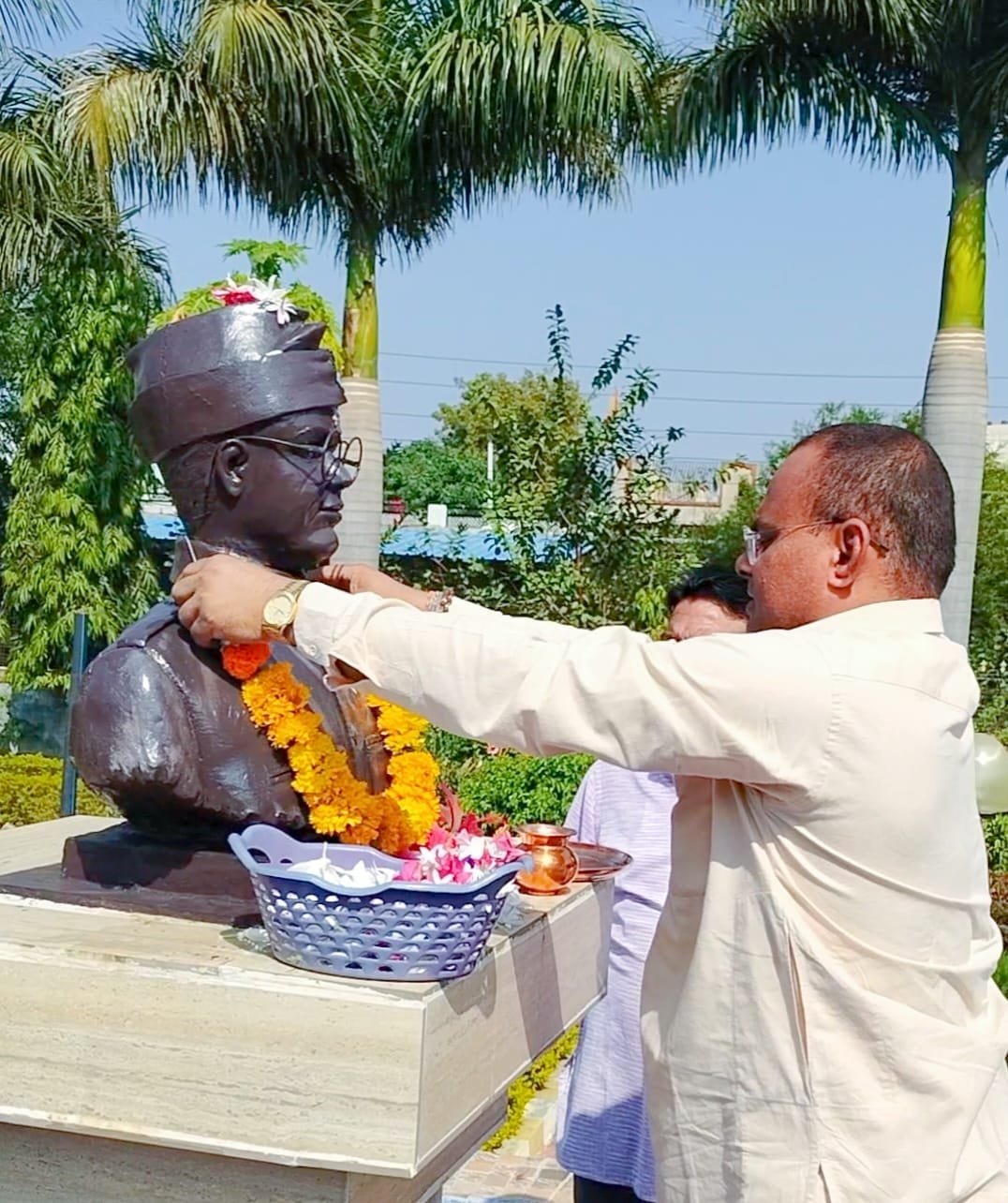 भारतीय स्वतंत्रता संग्राम के नायक नेता जी सुभाष चन्द्र बोस की मनाई गई जयंती | New India Times