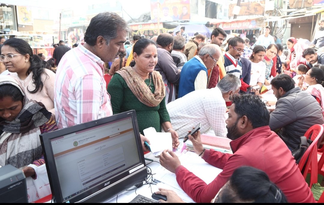 मुख्यमंत्री जनकल्याण अभियान में आयोजित शिविरों से जानता को मौके पर मिल रहा है लाभ | New India Times