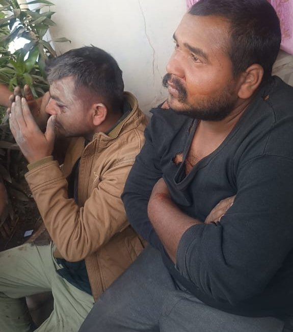 मोटरसाइकिल सवार और लोडर की अचानक हुई भिड़ंत, मोटरसाइकिल सवार हुए जख्मी | New India Times