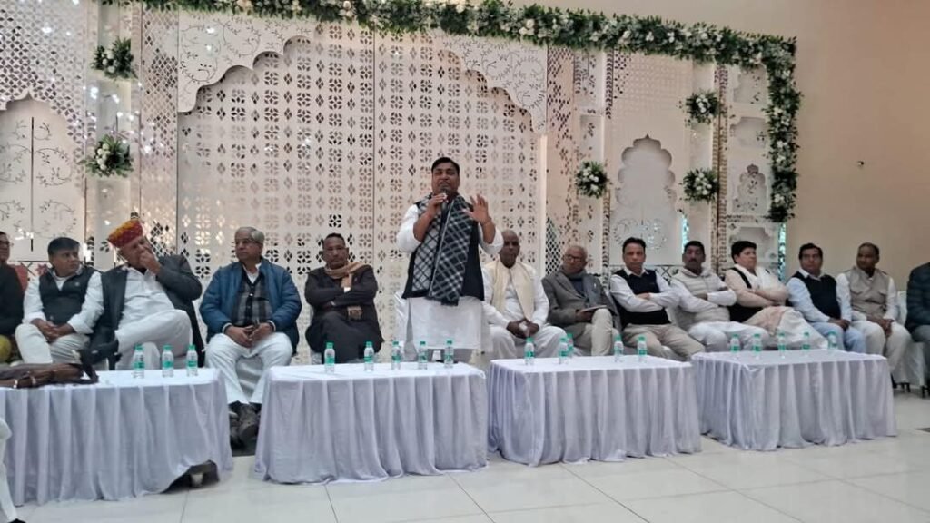 शेखावाटी सम्भाग व नीमकाथाना जिला निरस्त करने के खिलाफ इंडिया गठबंधन की सीकर में हुई मीटिंग सम्पन्न | New India Times