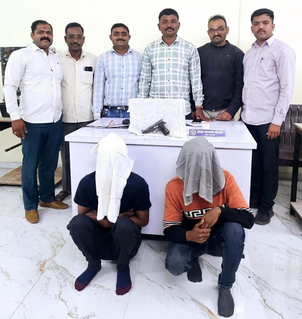 भड़गाव में देसी कट्टे के साथ दो आरोपियों को एलसीबी ने किया गिरफ़्तार | New India Times