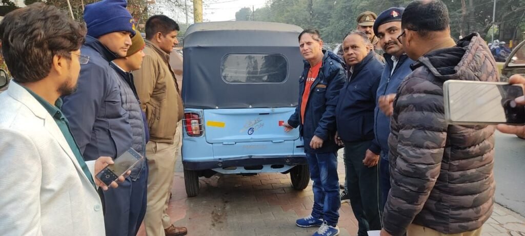 रिफ्लेक्टर लगाओ दुर्घटना बचाओ अभियान का हुआ शुभारंभ | New India Times