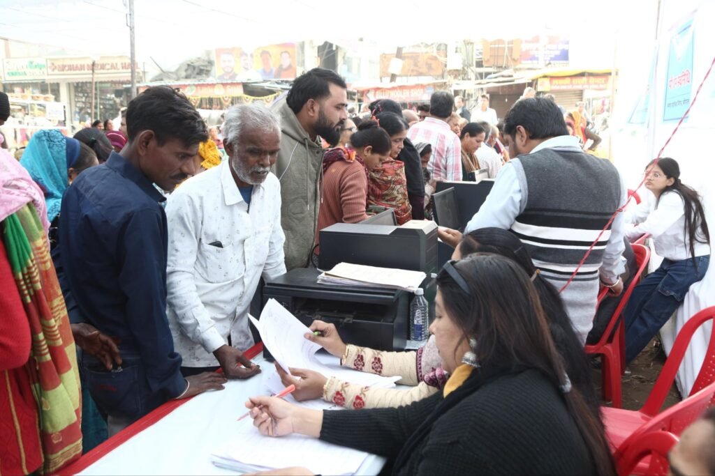 मुख्यमंत्री जनकल्याण अभियान में आयोजित शिविरों से जानता को मौके पर मिल रहा है लाभ | New India Times