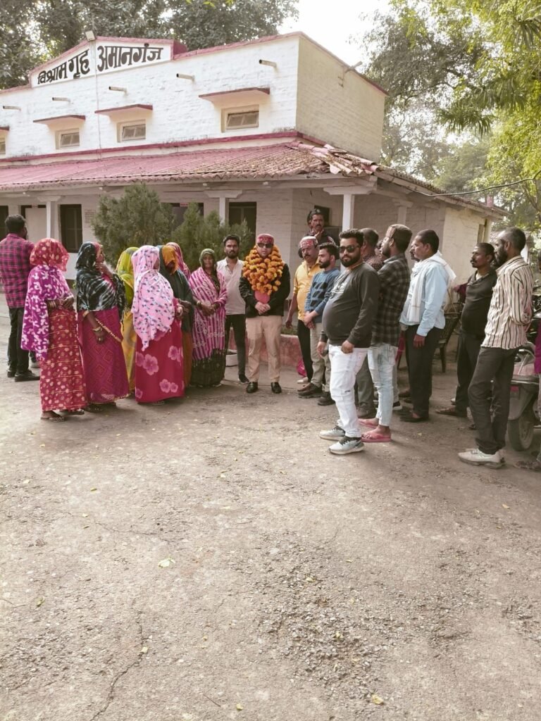 सफाई मजदूर संघ के महामंत्री का अमानगंज में हुआ अल्प प्रवास | New India Times